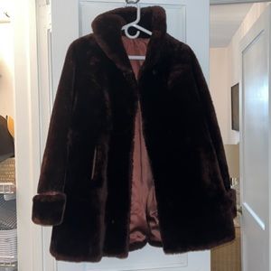 GORGEOUS Vintage Mutton Fur Coat